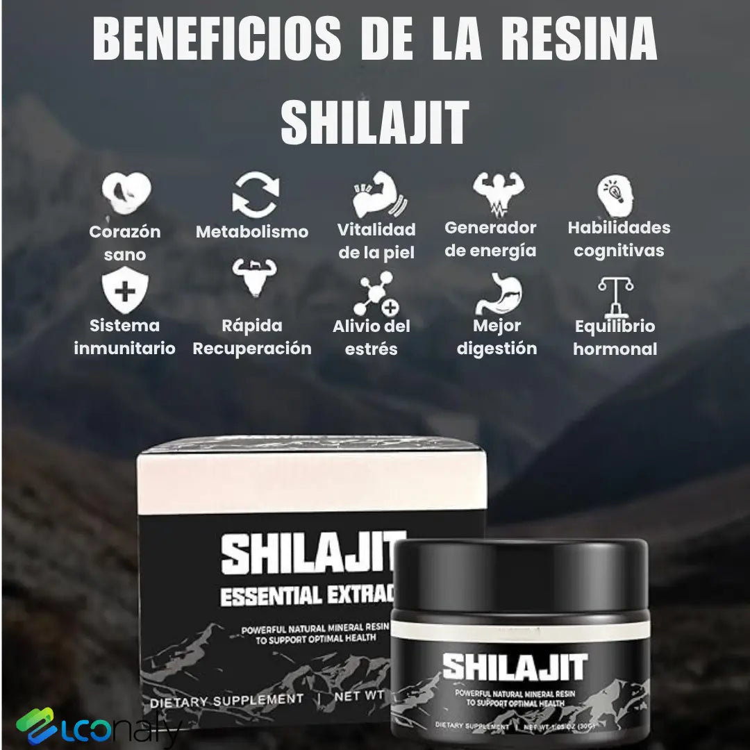 Shilajit Natural – Energía y Vitalidad sin Cápsulas