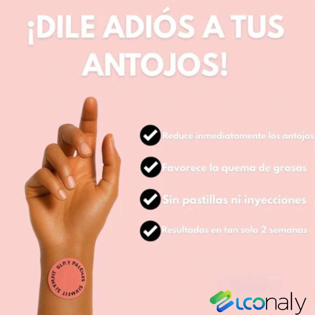 FitSlim™ Parches GLP-1 - Control de Peso Natural y Discreto