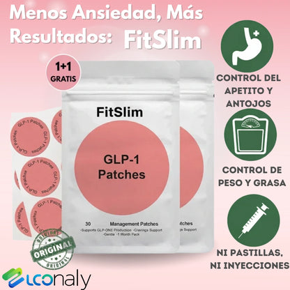 FitSlim™ Parches GLP-1 - Control de Peso Natural y Discreto