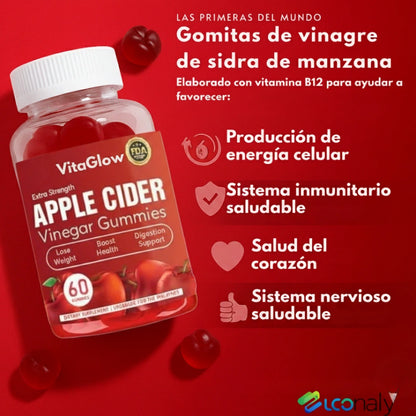 🍏 VitaGlow Gummies – 🔥 Activa tu Metabolismo. Reduce Hinchazón. Gana Energía.