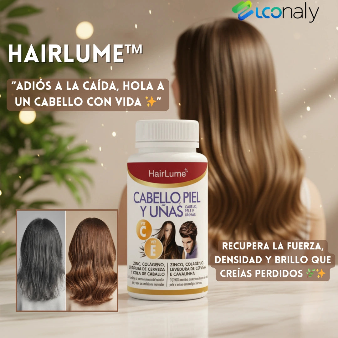 💆‍♀️ HairLume™ – Recupera tu cabello en 30 días
