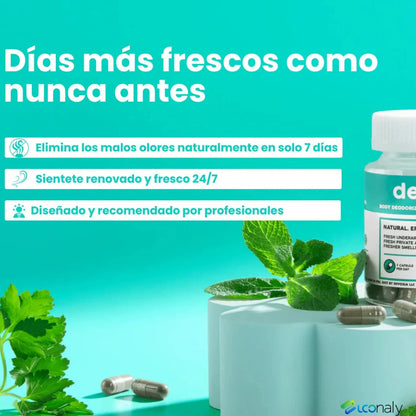 🔥 DEOS™ Adiós Malos Olores, Frescura y Confianza Todo el Día