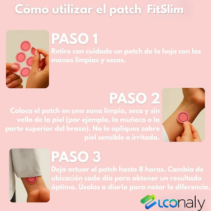 FitSlim™ Parches GLP-1 - Control de Peso Natural y Discreto