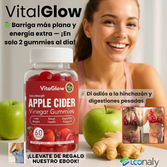 🍏 VitaGlow Gummies – Transforma tu cuerpo con solo 2 gomitas al día