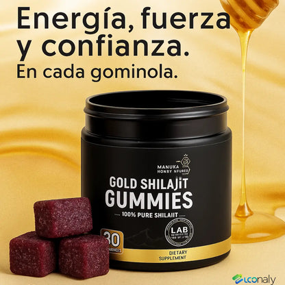 Gold Shilajit Gominolas – Energía y bienestar sin cápsulas