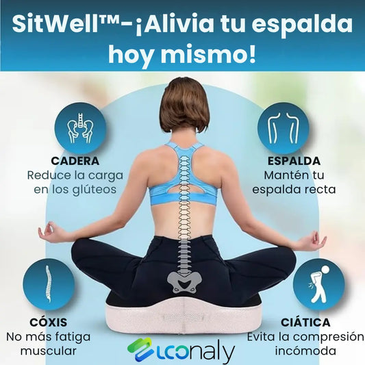 SitWell™-¡Alivia tu espalda hoy mismo!